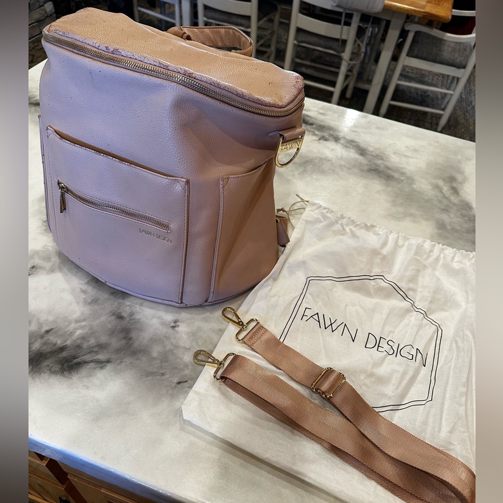 Fawn design diaper bag